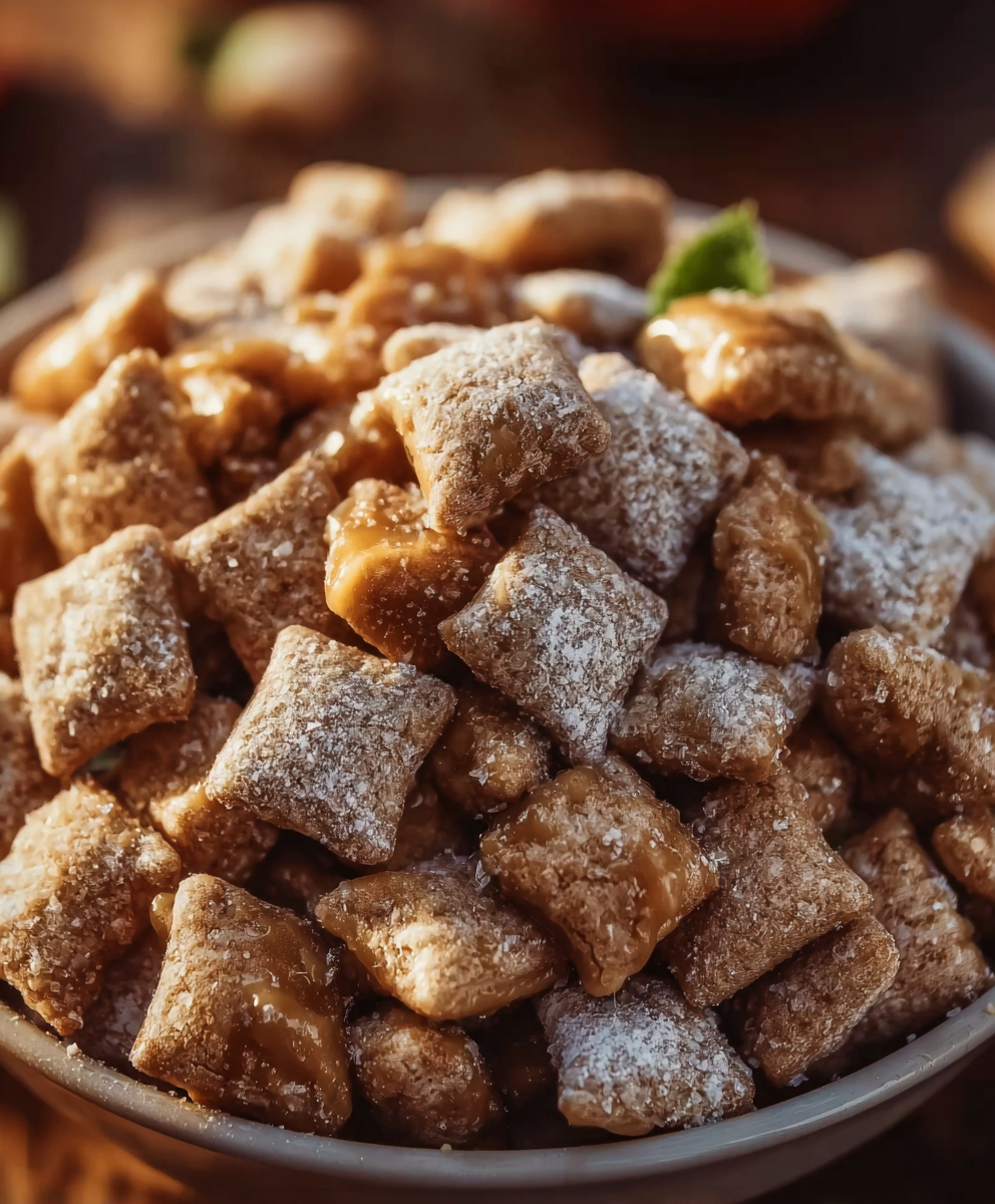 Caramel Apple Puppy Chow: The Crunchy Fall Snack You’ll Keep Coming Back To