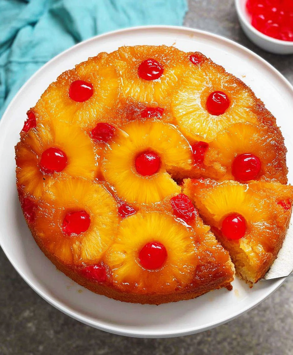Pineapple Upside Down Cake